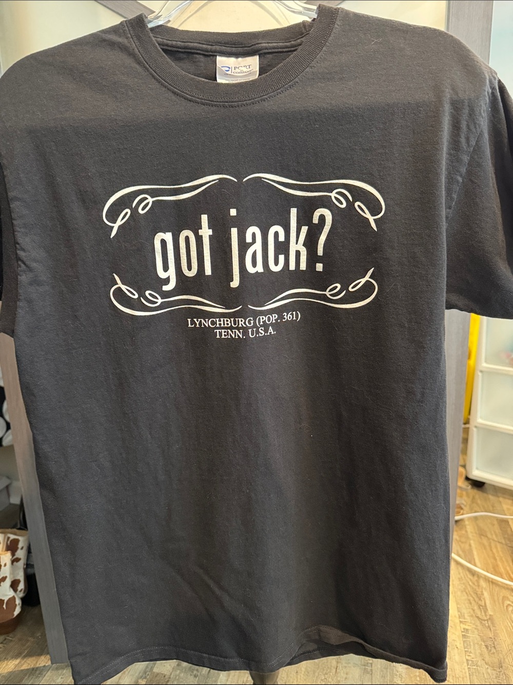 Jack Daniel’s Got Jack? T Shirt Black Lynchburg Tennessee Biker Bar Tee-Medium